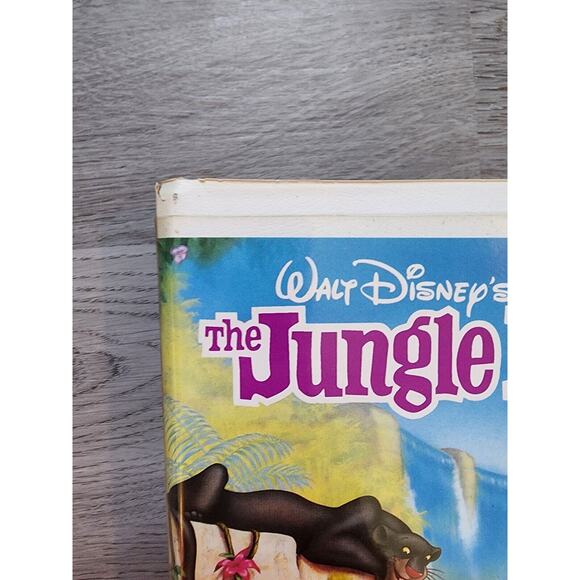 The Jungle Book Vintage Rare Black Diamond Classic Walt Disney VHS Spring Lead - Picture 8 of 16